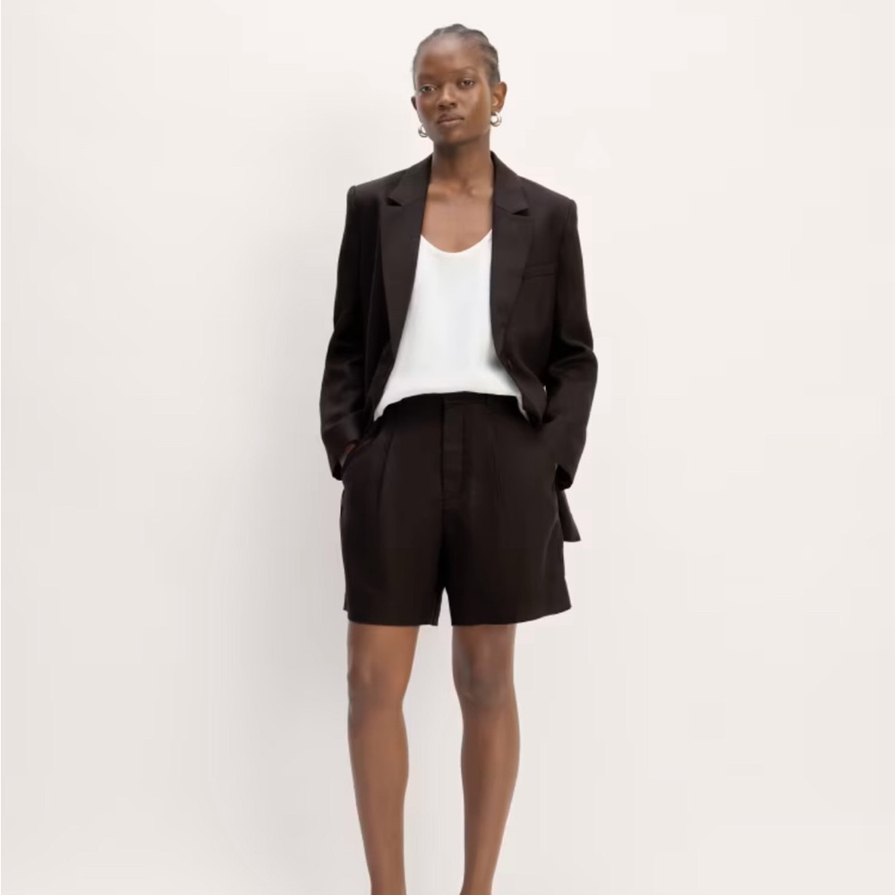 The Linen Way-High Drape Short NWT